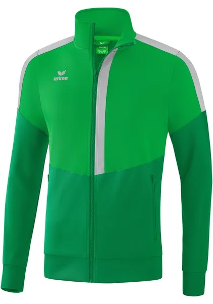 Спортивная куртка erima Squad Worker Jacke, цвет fern green/smaragd/silver grey