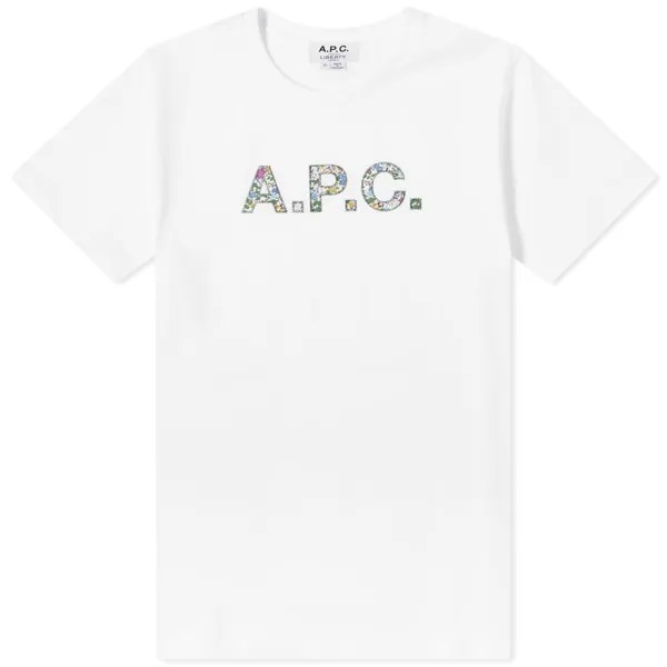 Футболка A.P.C. x Liberty Floral Tee