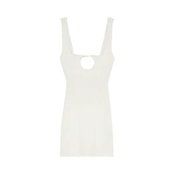 Платье Jacquemus La Mini Robe Sierra, белый
