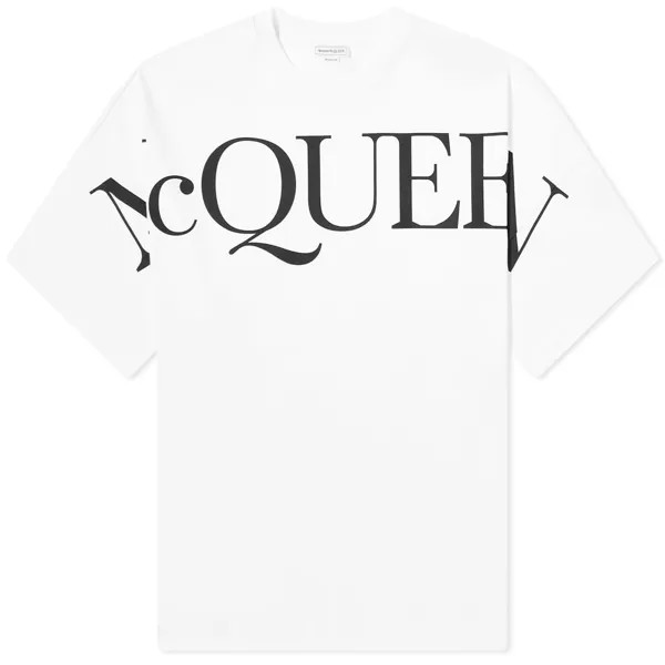 Футболка Alexander McQueen Logo Tee