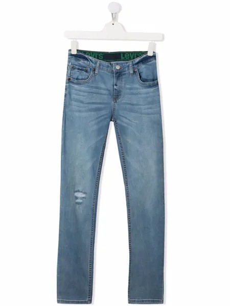 Levi's Kids джинсы кроя слим с заниженной талией
