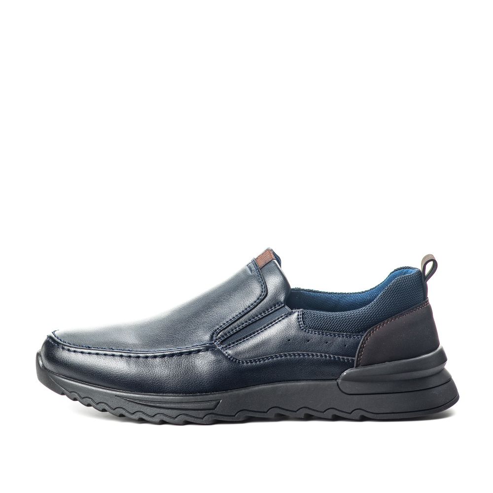Полуботинки мужские MUNZ SHOES 248-21MV-020ST синие 41 RU