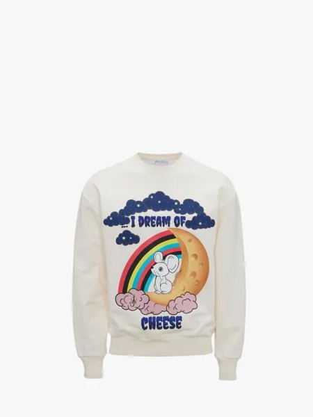 Свитшот JW Anderson, кремовый