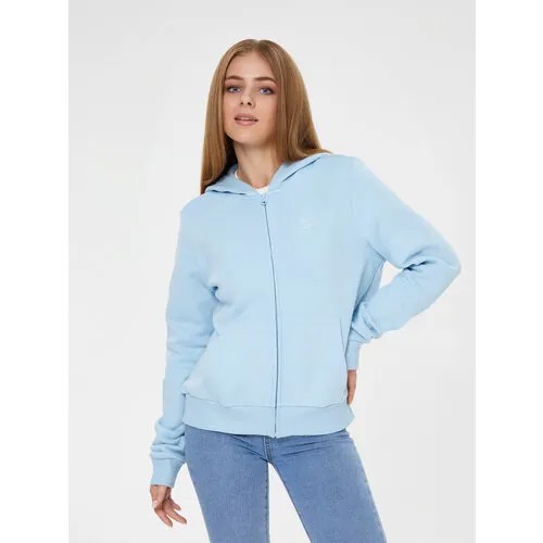 Толстовка Reebok Identity SL Fleece , размер XS INT, , голубой 2