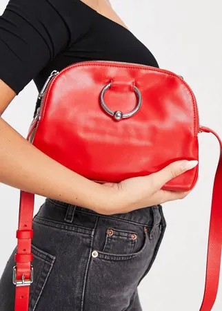 Красная сумка на плечо Rebecca Minkoff-Красный
