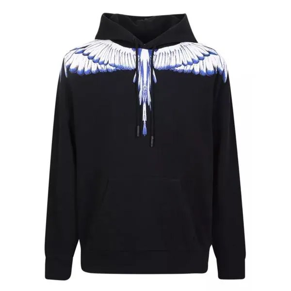 Футболка wings print sweatshirt Marcelo Burlon, черный