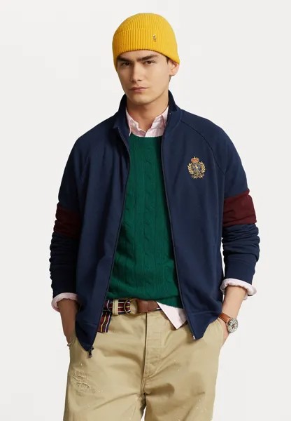 Спортивная куртка LONG SLEEVE FULL ZIP Polo Ralph Lauren, круизный темно-синий