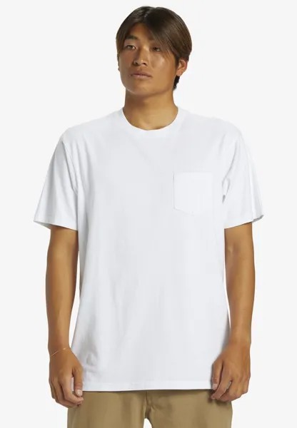 Футболка базовая SALTWATER-POCKET Quiksilver, цвет off white