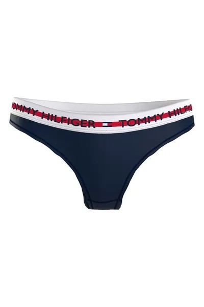 Бикини из модала с логотипом на талии Tommy Hilfiger, синий