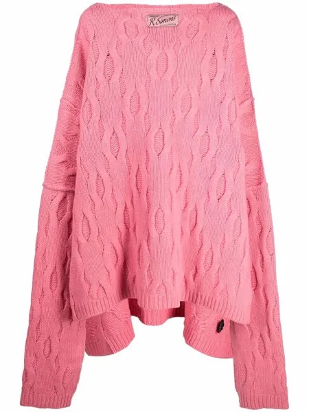 Raf Simons oversized-sleeve jumper