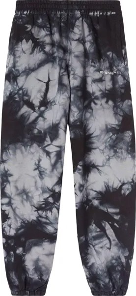 Спортивные брюки Off-White Diag Tie Dye Slim Sweatpant 'Warm Grey/White', серый