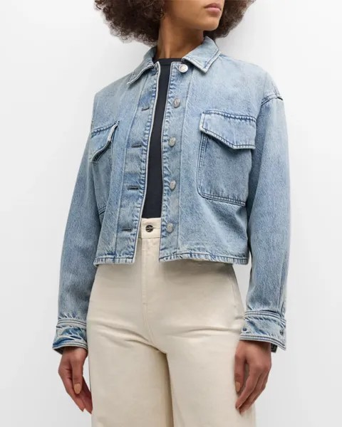 Джинсовая куртка-рубашка Jaiden Rag & Bone, цвет Elle