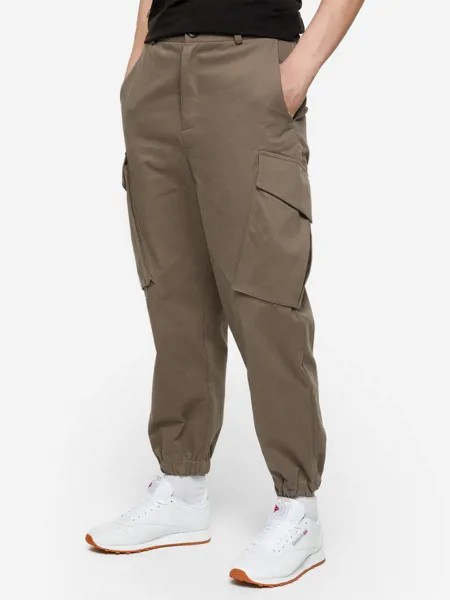Брюки карго мужские ASHE cargo twill grey, Серый