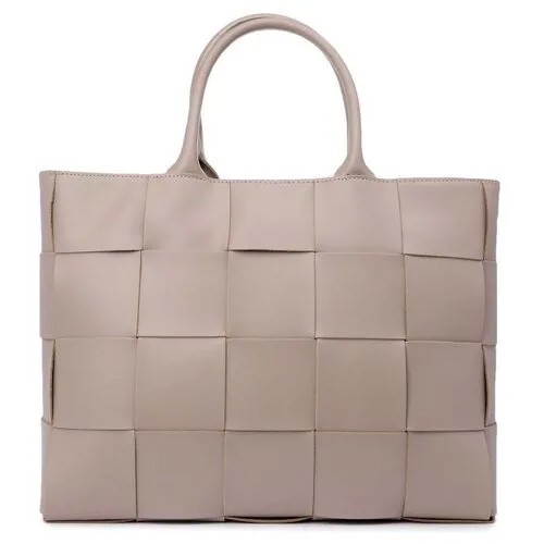 Сумка тоут diva's bag, серо-розовый