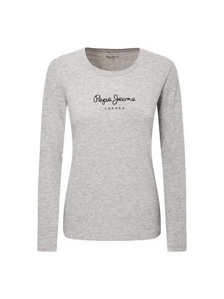 Лонгслив Pepe Jeans, пятнистый серый