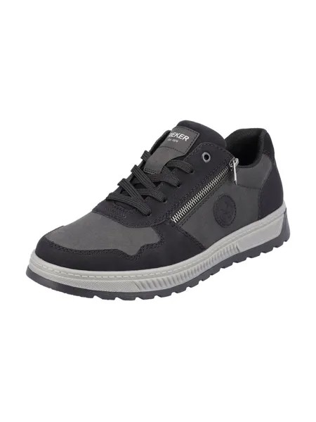 Спортивная обувь на шнуровке Rieker, серый/темно-серый
