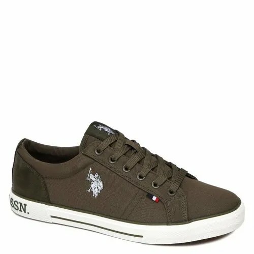 Кеды U.S. POLO ASSN., размер 41, хаки