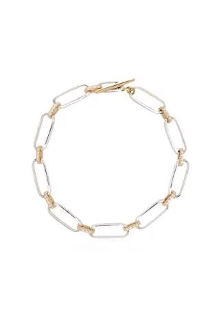 Lizzie Mandler Fine Jewelry золотой браслет-цепочка с бриллиантами