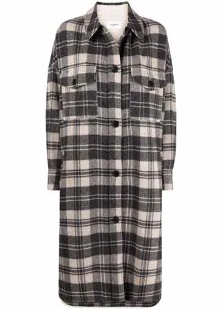 Isabel Marant Étoile шерстяное пальто в клетку