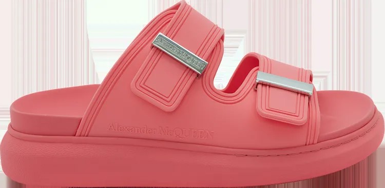 Сандалии Alexander McQueen Wmns Hybrid Slide Coral, розовый