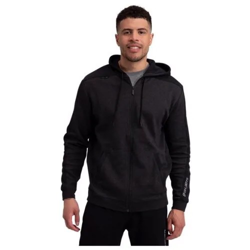 Толстовка BAUER Prem Fleece Full Zip SR взрослая(M / черный/M)