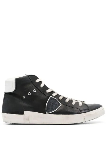 Philippe Model высокие кеды PRSX, черный