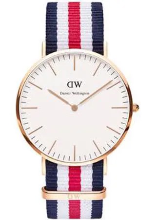 Fashion наручные  мужские часы Daniel Wellington 0102DW. Коллекция Canterbury