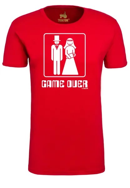 Футболка Logoshirt Game Over, красный