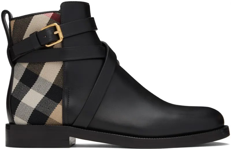 Ботинки в клетку Black House Burberry