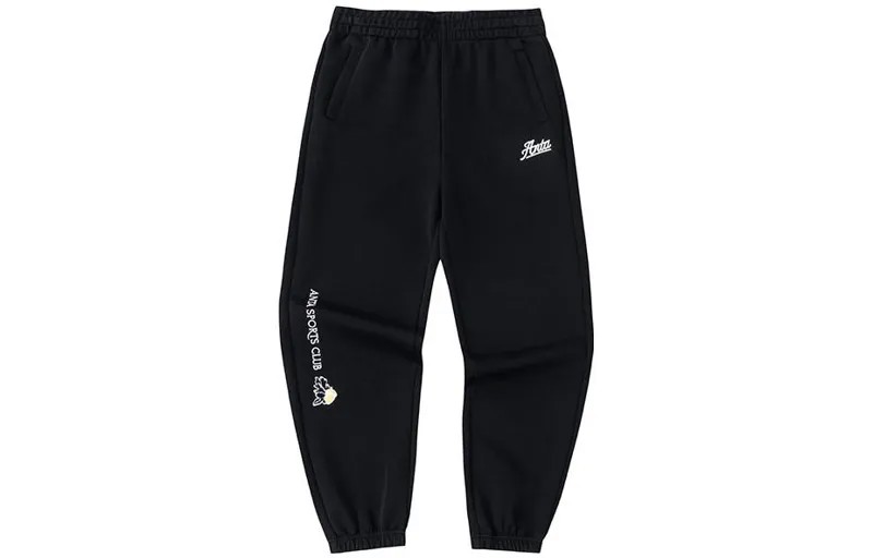 Трикотажные спортивные штаны Life Collection женские черные Anta