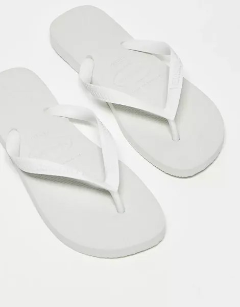 Белые босоножки с ремешками Havaianas Classic Top