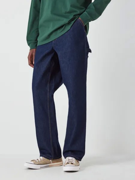 Джинсы Carhartt WIP до колена, синие