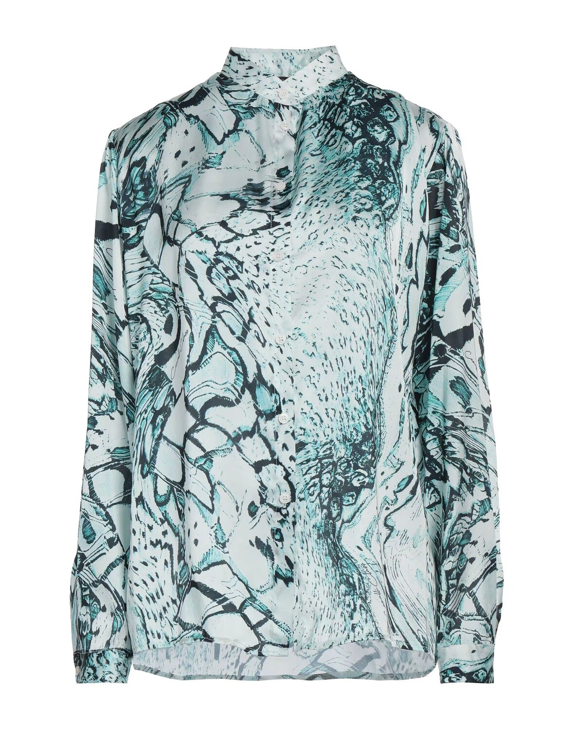 Рубашка Roberto Cavalli, зеленый