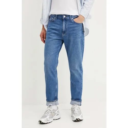 Джинсы зауженные Tommy Jeans, размер 32/34, синий