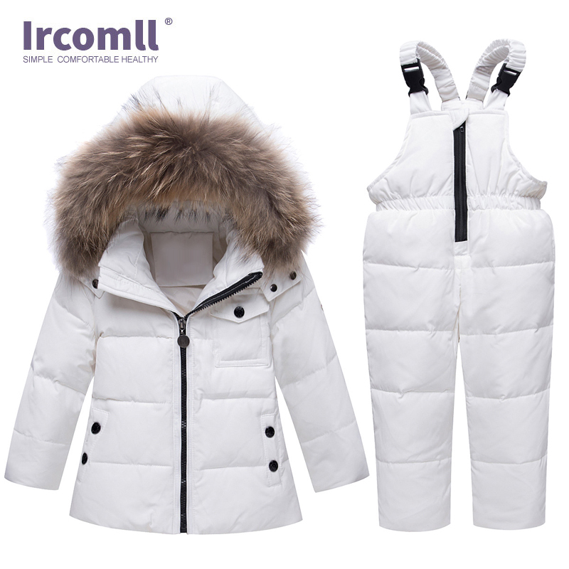 Детский комплект зимней одежды Ircomll для мальчиков, парка для мальчиков на Новый год и Рождество, Детская куртка, зимняя одежда