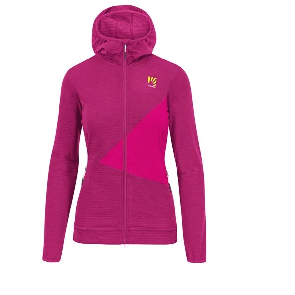 Флисовая жилетка Karpos Women's Nuvolau Fleece, цвет Cherries Jubilee/Innuendo