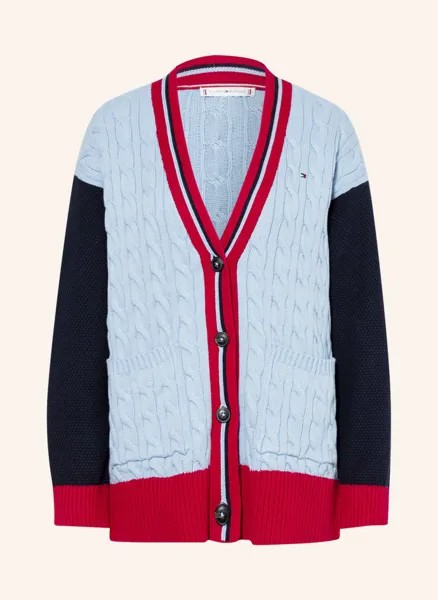 Кардиган женский Tommy Hilfiger 1001292552 синий L (доставка из-за рубежа)