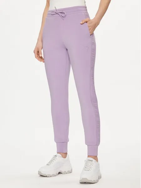 Спортивные брюки стандартного кроя Guess, фиолетовый