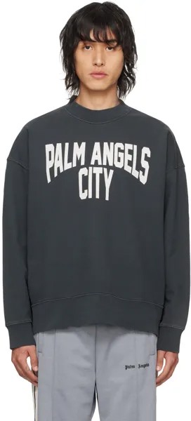 Серый свитшот City Palm Angels