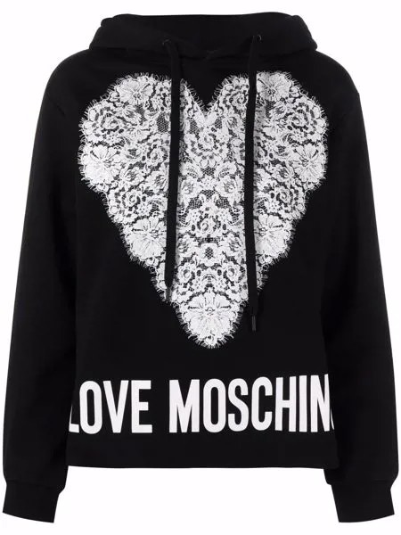 Love Moschino худи с логотипом
