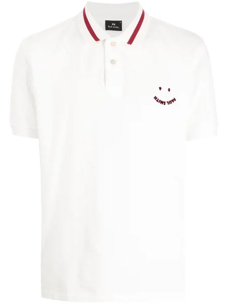 PS Paul Smith рубашка поло с нашивкой-логотипом
