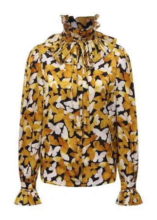 Шелковая блузка Saint Laurent