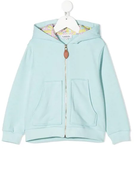 LANVIN Enfant худи на молнии