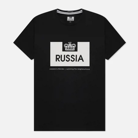Мужская футболка Weekend Offender City Series 2 Euro Russia, цвет чёрный, размер XXL