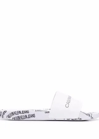Calvin Klein шлепанцы с логотипом