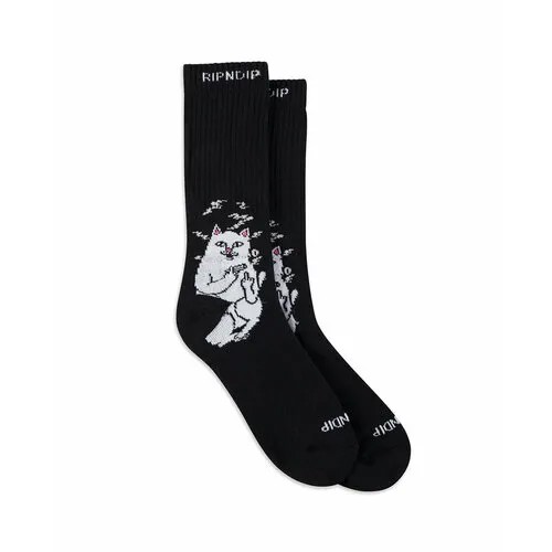 Носки RIPNDIP Ripndip, размер one size, черный/серый/белый