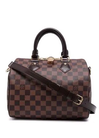Louis Vuitton сумка Damier Ebène Speedy Bandouliere 25 2015-го года