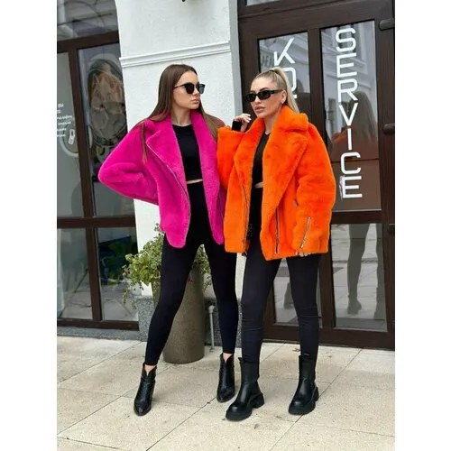 Кардиган BDM, размер L, оранжевый