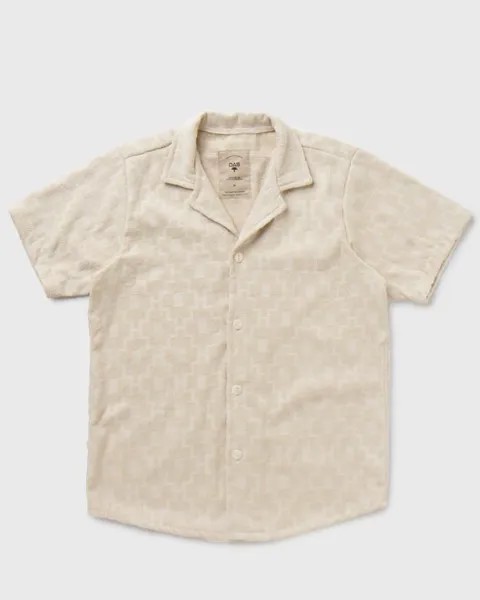Рубашка Oas Beige Machu Cuba Terry Shirt, бежевый