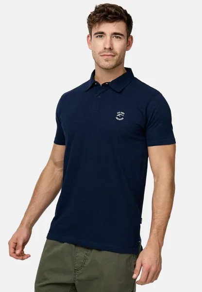 Рубашка-поло Eddard INDICODE JEANS, темно-синяя